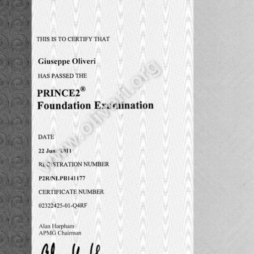 PRINCE2 Foundation Examination